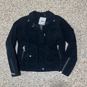 Women’s Suede Harley-Davidson Jacket. Size Medium